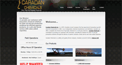 Desktop Screenshot of caradanchemicals.com
